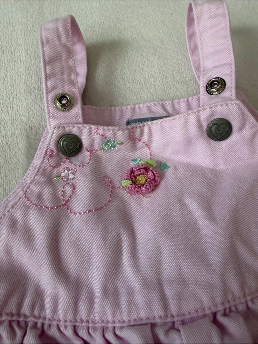 Vintage Carter’s shortalls 6 Mo